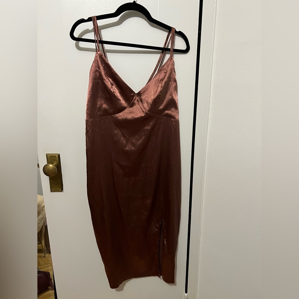 Charlotte Russe satin dress